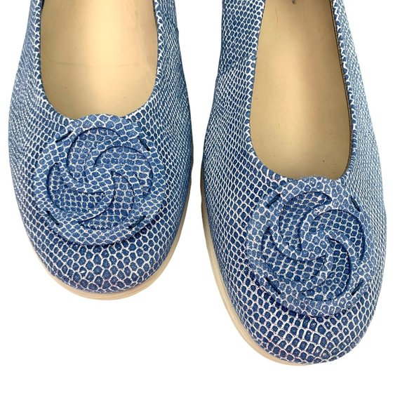 The FLEXX 'Run Away' Milo Leather Bon Bon Comfort Wedges - Picture 6 of 10